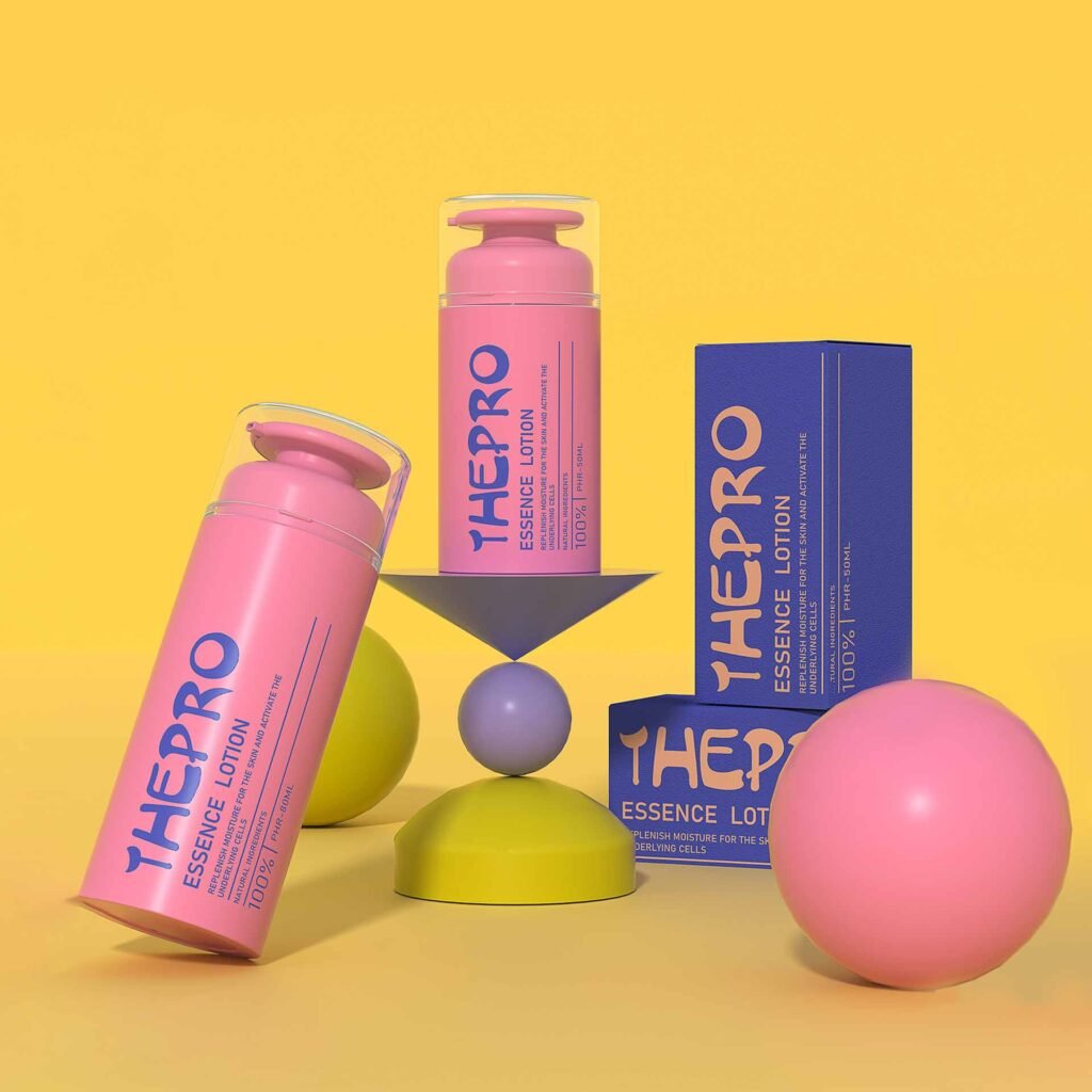 Unique Design Airless Bottle Packaging