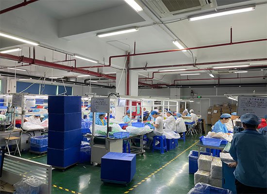 The DISCUS Packaging factory is undergoing the final process: quality inspection.