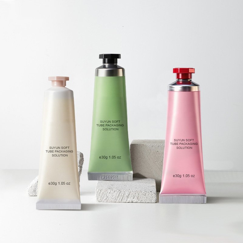 Aluminum hand cream tube packaging for personal care products