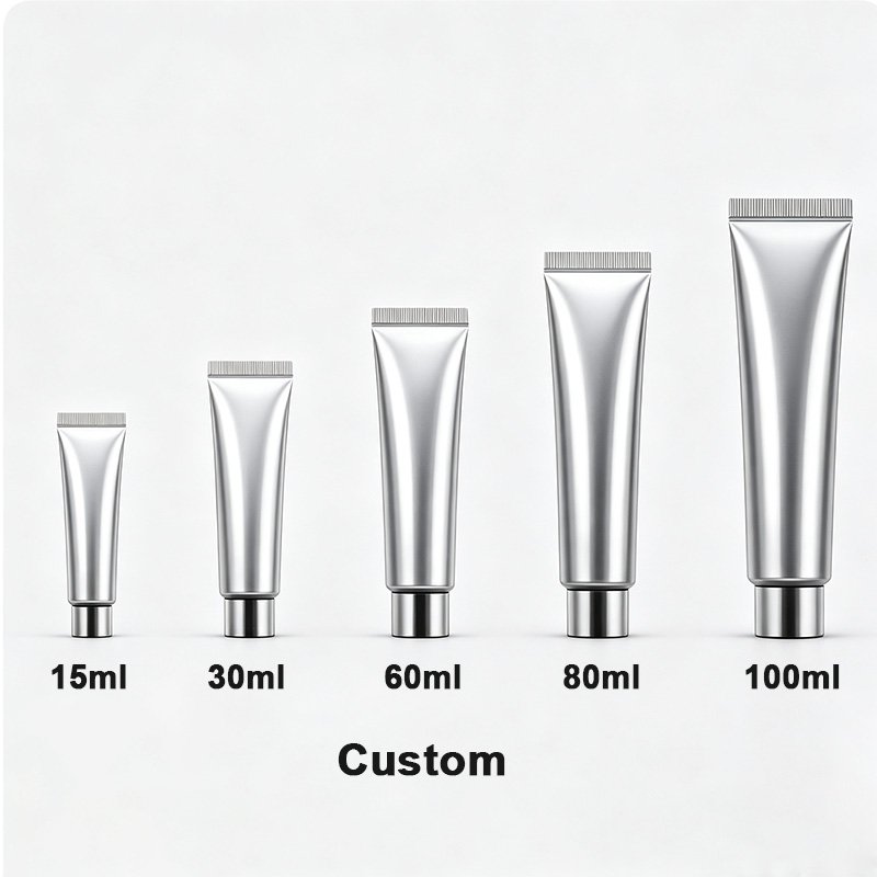 Cosmetic aluminum tube capacity selection