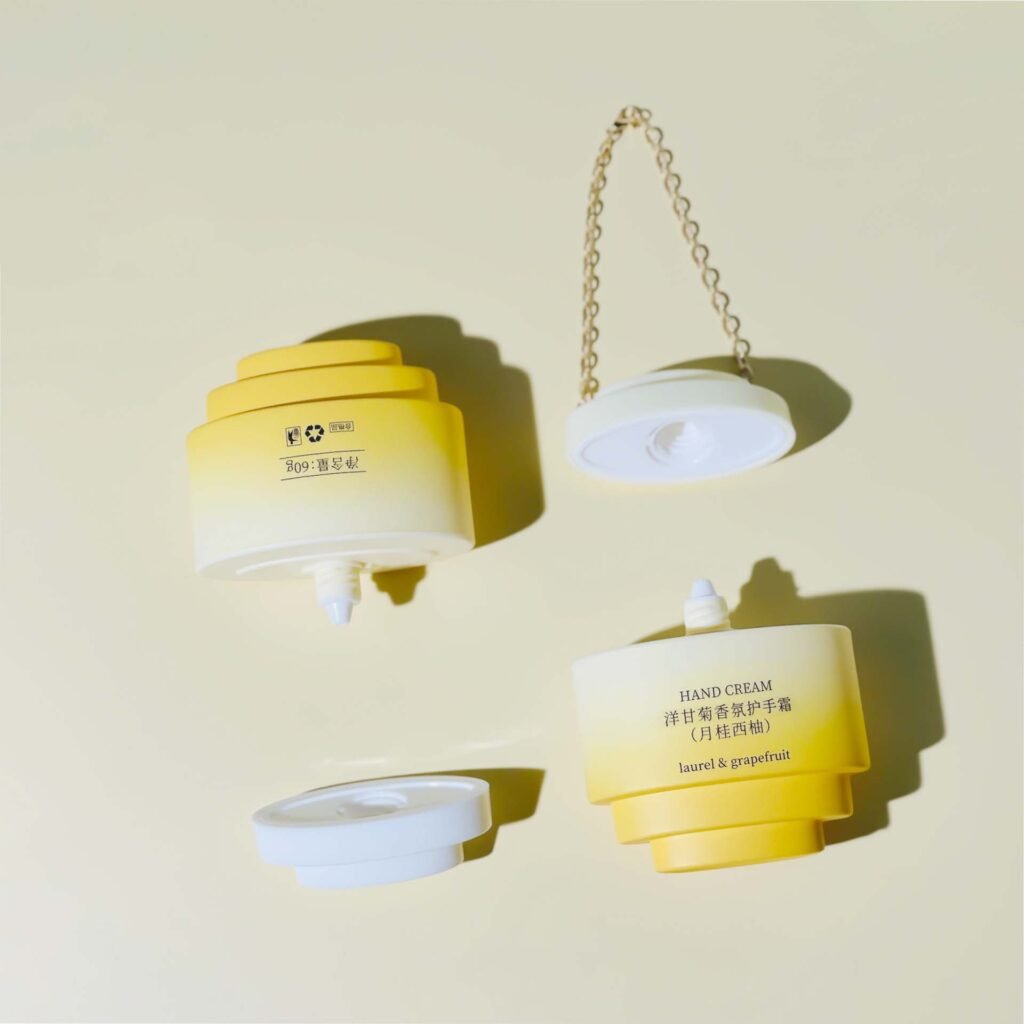 Creative design sunscreen bottle packaging for unique beauty brands