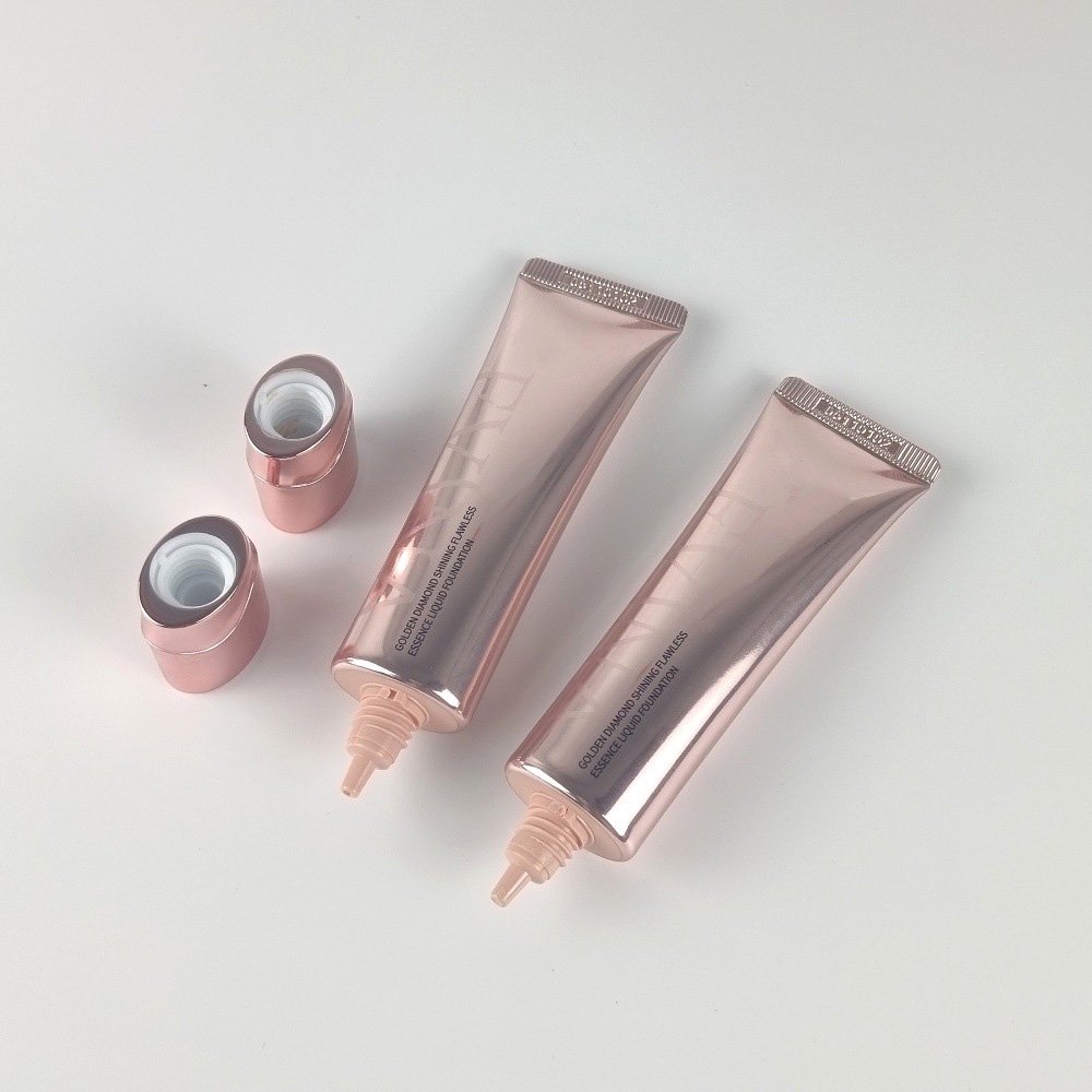 Aluminum sunscreen tube packaging for sun protection products