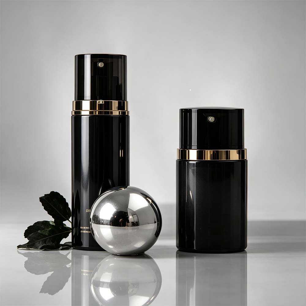 MODERN LUXURY Bold look with metallic accents.